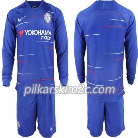 Koszulka Chelsea Dziecięca Główna 2018-2019 - Koszulki Piłkarskie(L/S)